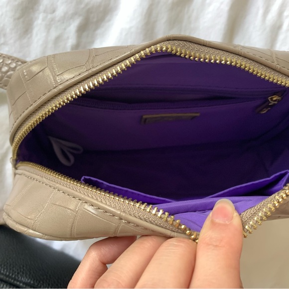 Ela Handbags - Belt Bags in Black & Pebble - Picture 2 of 3